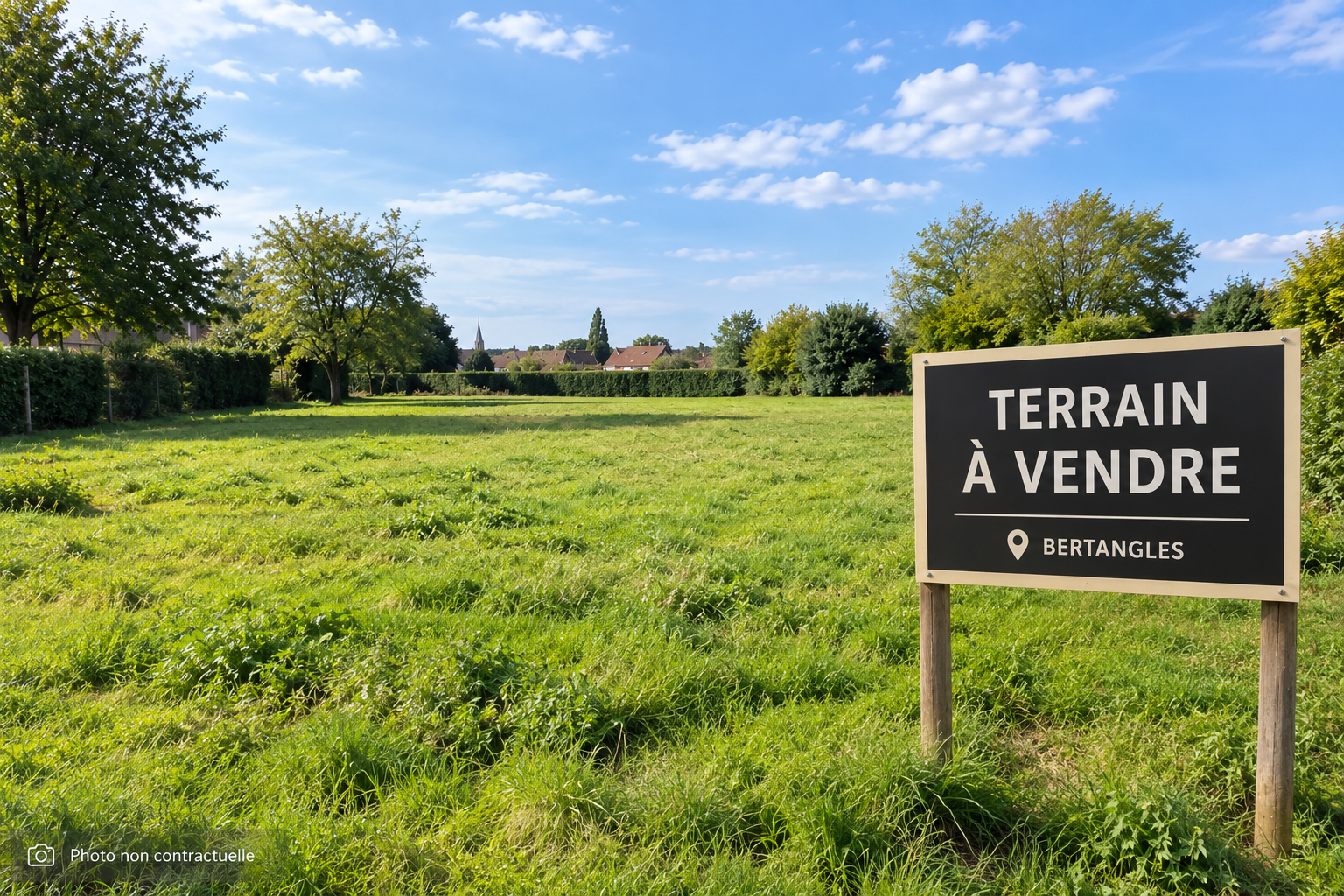 Terrain à bâtir, idéalement situé 